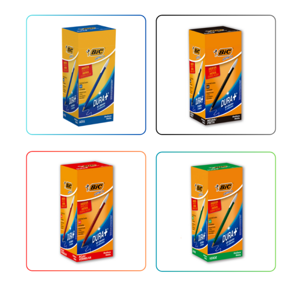 Bolígrafo Opaco Grueso x50 - BIC