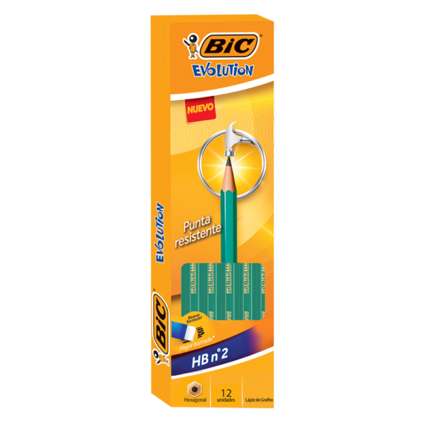Lápiz grafito HB x12 - BIC