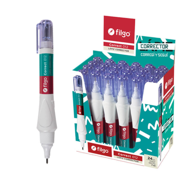 Corrector Líquido blanco x24 - FILGO