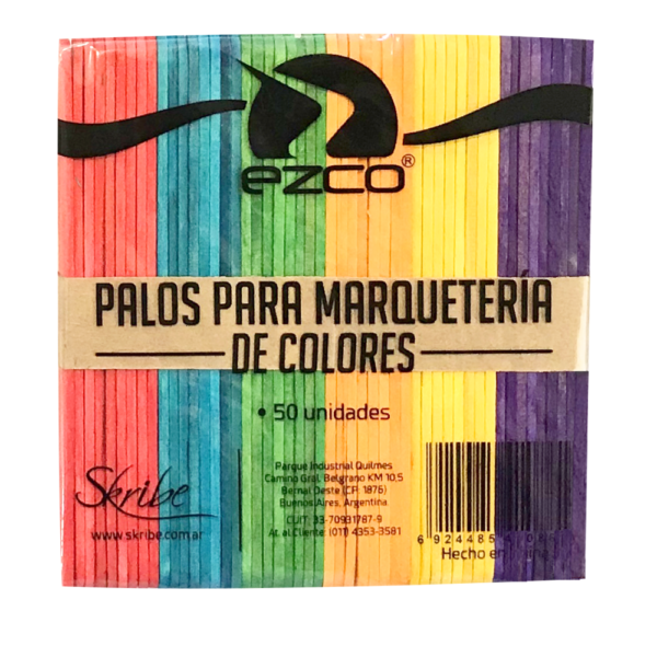 Palito de helado color - EZCO