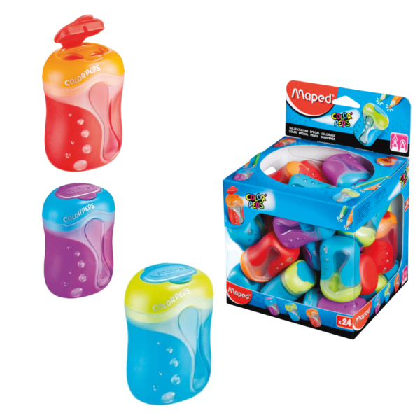 Sacapuntas Color'Peps 2 orificios - MAPED