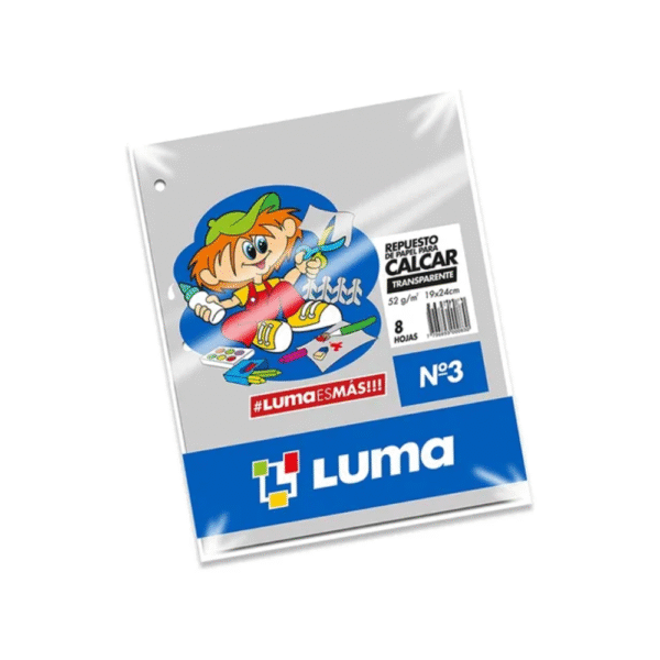 Repuesto de calcar N°3 - LUMA
