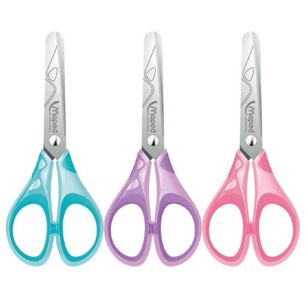 Tijera Essential Soft Pastel 13 cm - MAPED