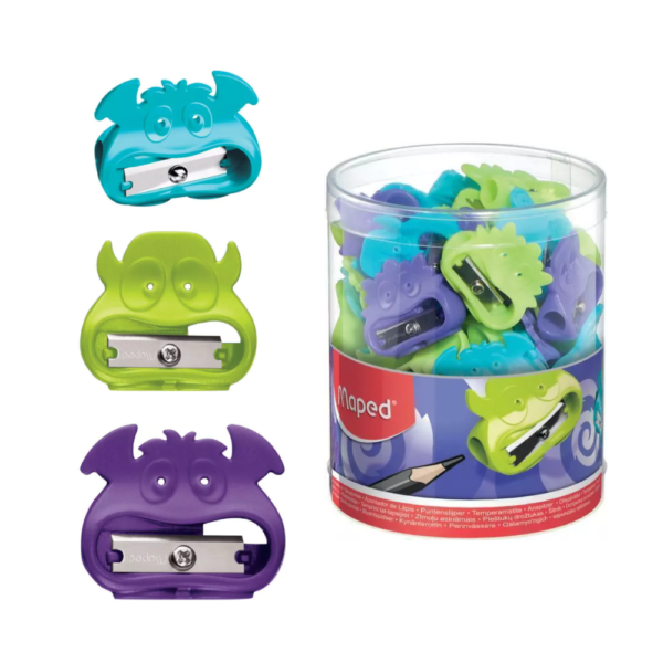 Sacapuntas plástico "Monster" - MAPED