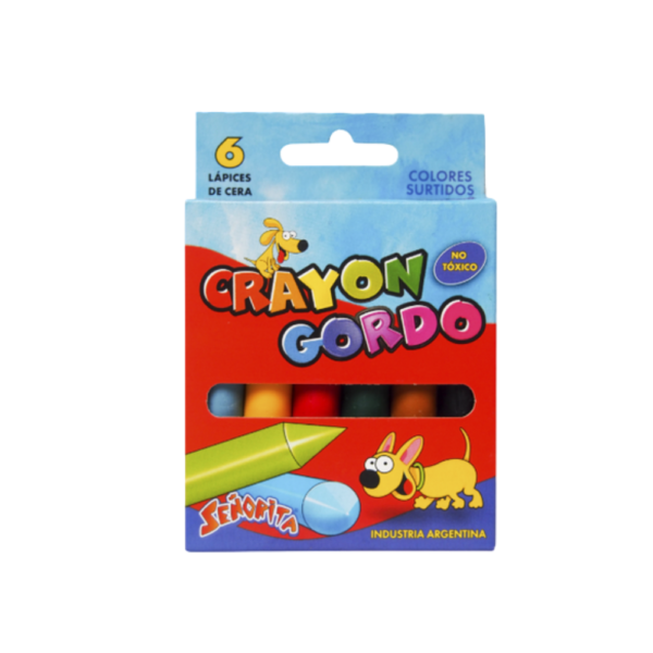 Crayón Gordo x6 - STA