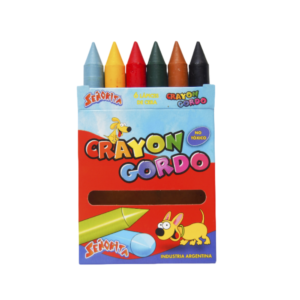 Crayón Gordo x6 - STA - Imagen 2