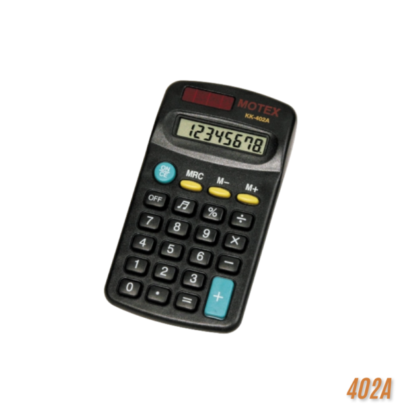 Calculadora bolsillo MOTEX 8 díg. - Ibico Srl