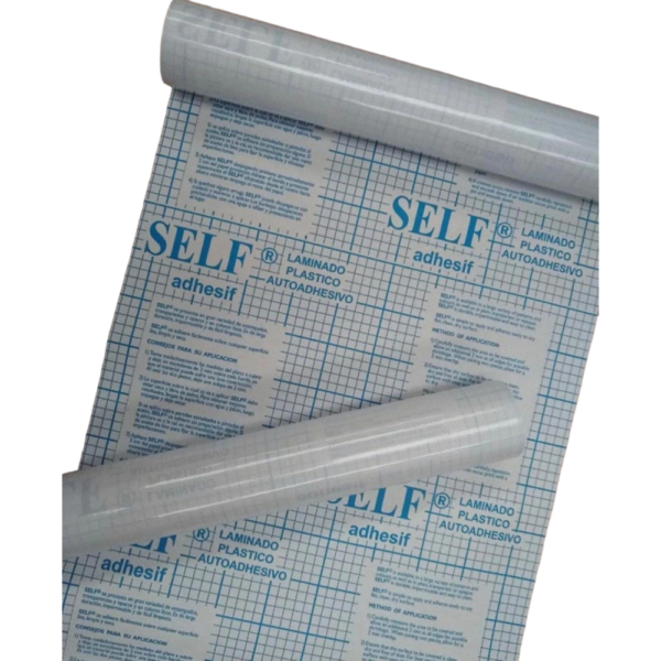 Laminado plást. autoadh. rollo 45 cm Transparente - SELF