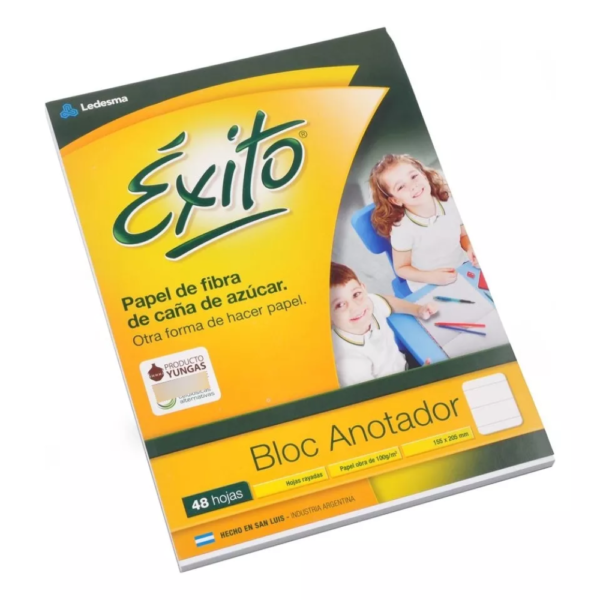 Block anotador T/F 48hjs rayadas - Éxito