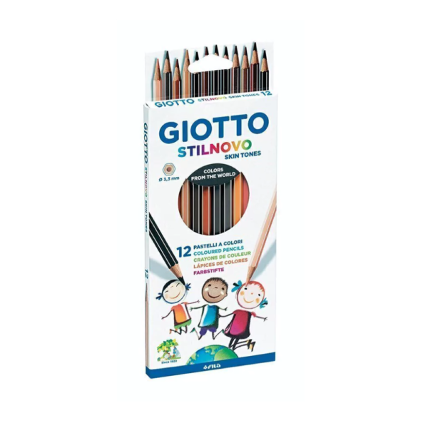 Lápices Stilnovo "Skin Tones" x12 - GIOTTO