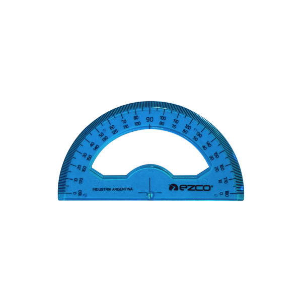 Transportador 180° x 10 cm - EZCO