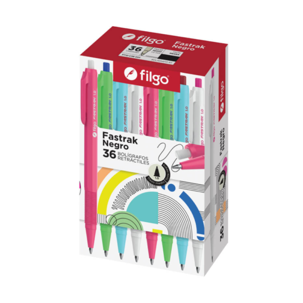 Bolígrafo retráctil Fastrack - FILGO