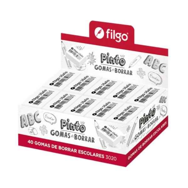 Goma de borrar 3020 PINTO - FILGO