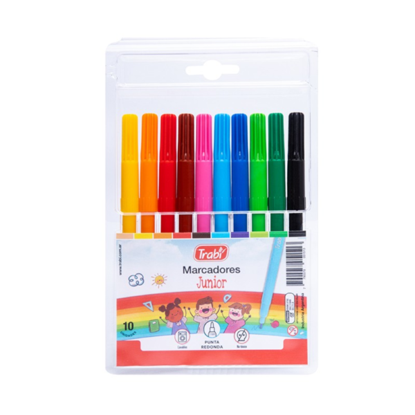 Marcador Junior x10 col. clásicos - TRABI