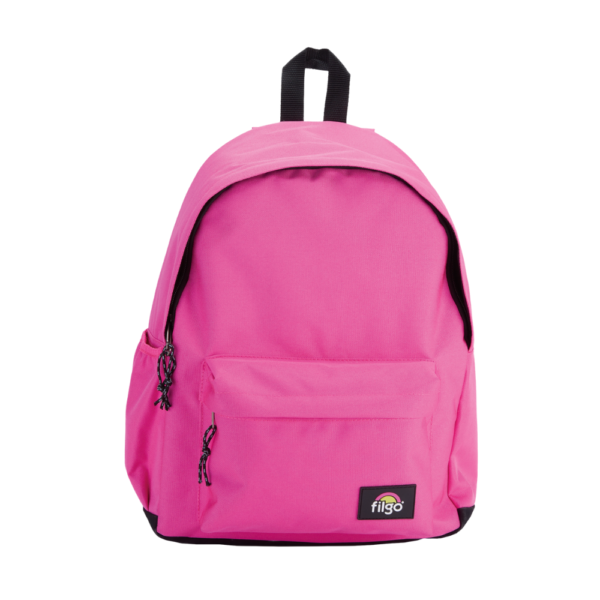 Mochila Keiway 17" Rosa Flúo Espalda - FILGO