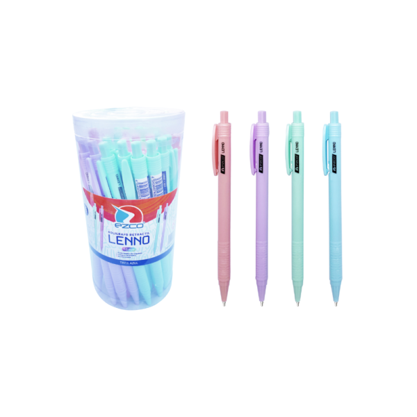 Bolígrafo retráctil "Lenno" 1.0 mm - Ezco