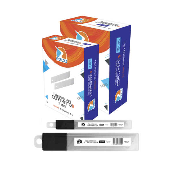 Hojas de repuesto para cutter 9mm y 18 mm - EZCO