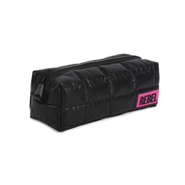 Cartuchera rectangular «Black» 1 cierre – MOOVING