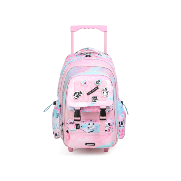 Mochila custom "Cat" 18" c/Carro - CHIMOLA