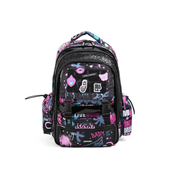 Mochila custom "Punk" 17" Espalda - CHIMOLA
