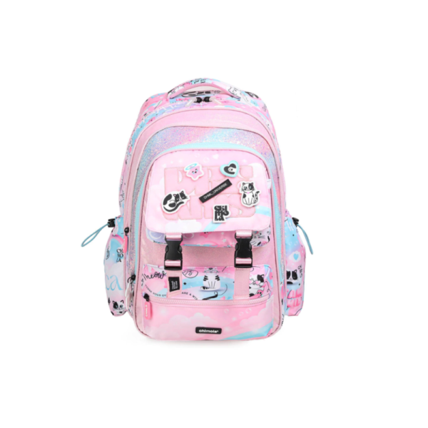 Mochila custom "Cat" 17" Espalda - CHIMOLA