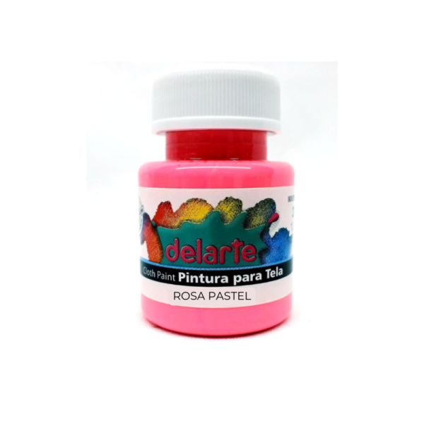 Pintura para tela color pastel pote 50 cc – DELARTE