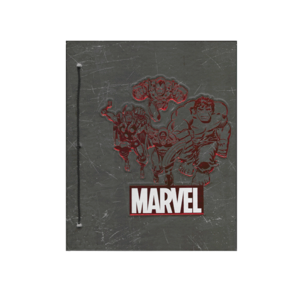 Tapa N°3 "Marvel 2" c/cordón - MOOVING