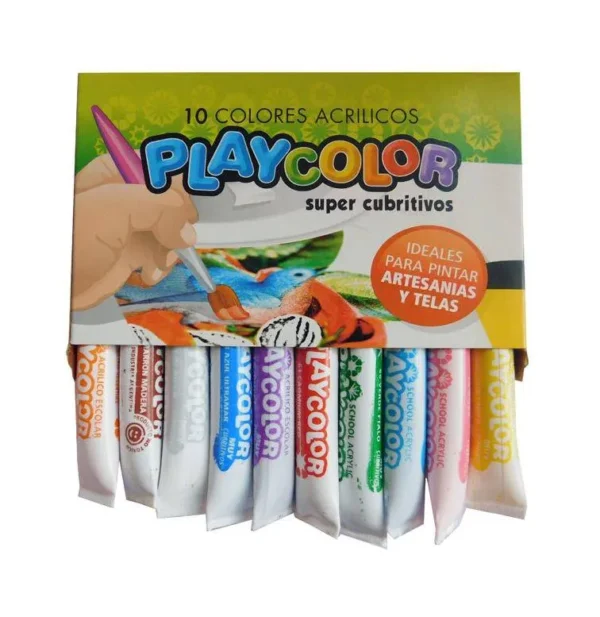 Pintura Acrilica Estuche x10 8cc