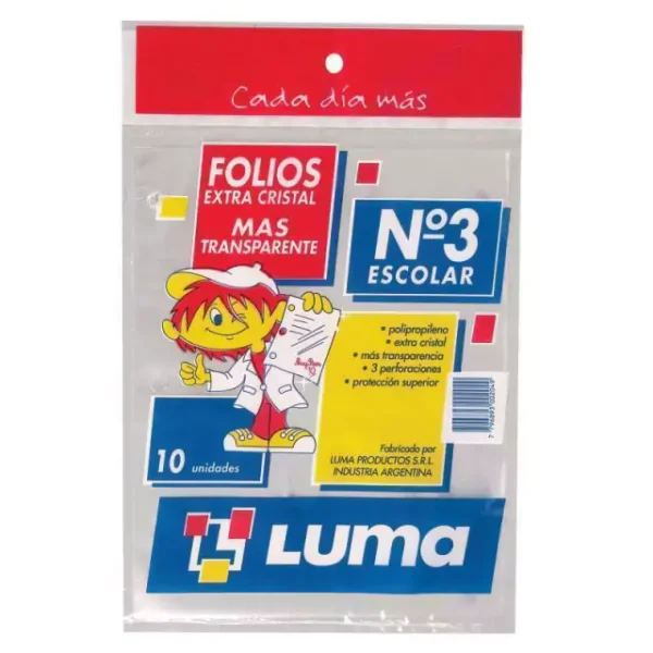 Folios Escolares N3 luma
